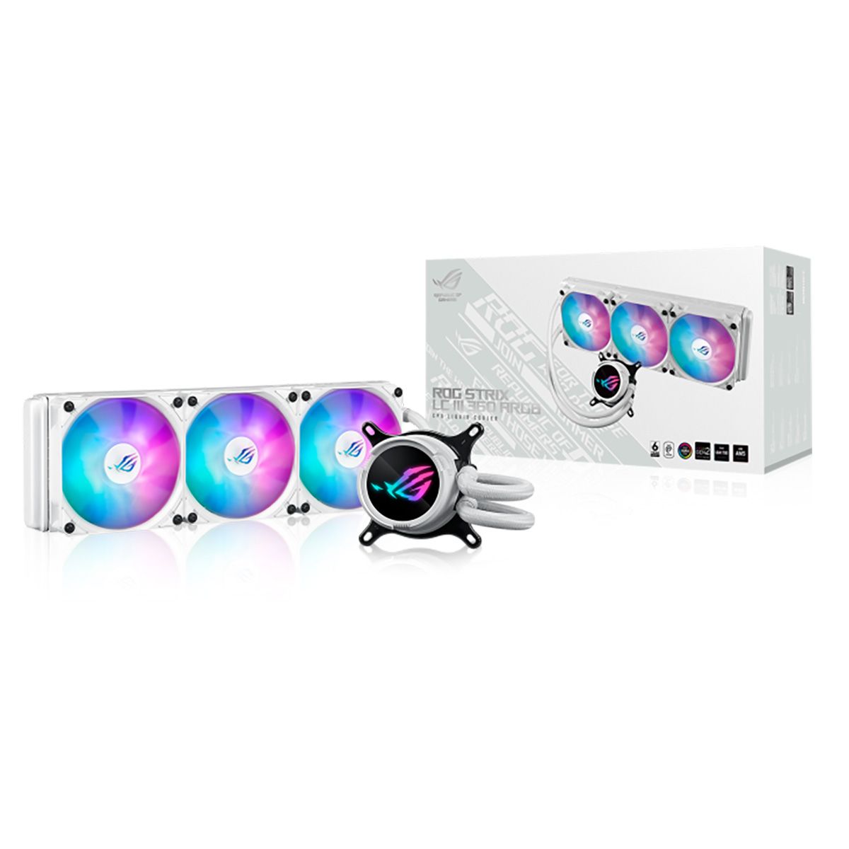 ASUS ROG STRIX LC III 360 ARGB WHT