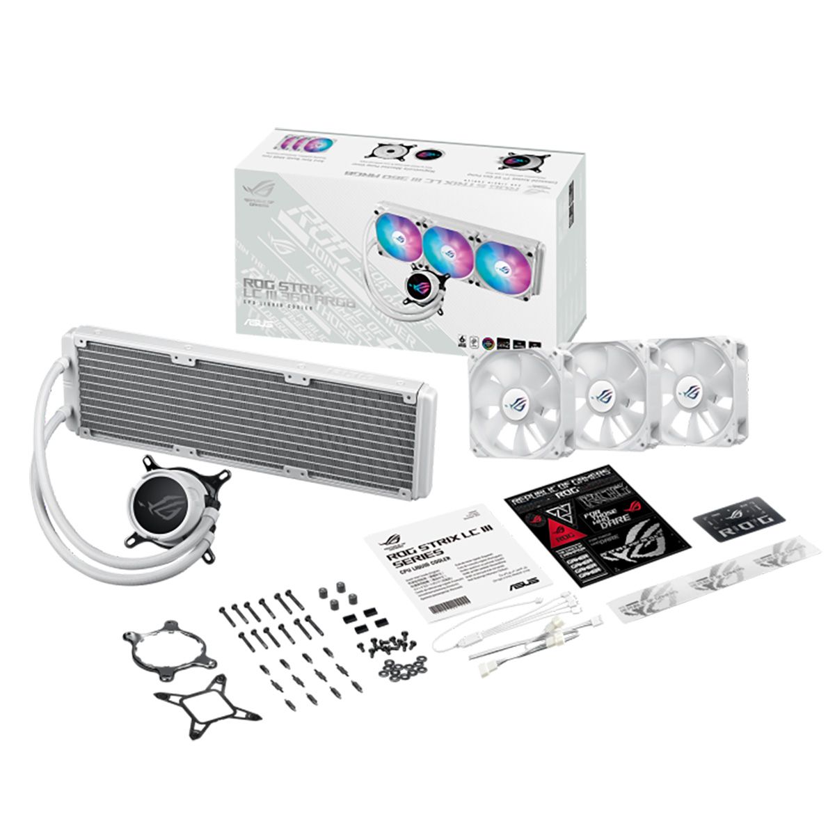 ASUS ROG STRIX LC III 360 ARGB WHT