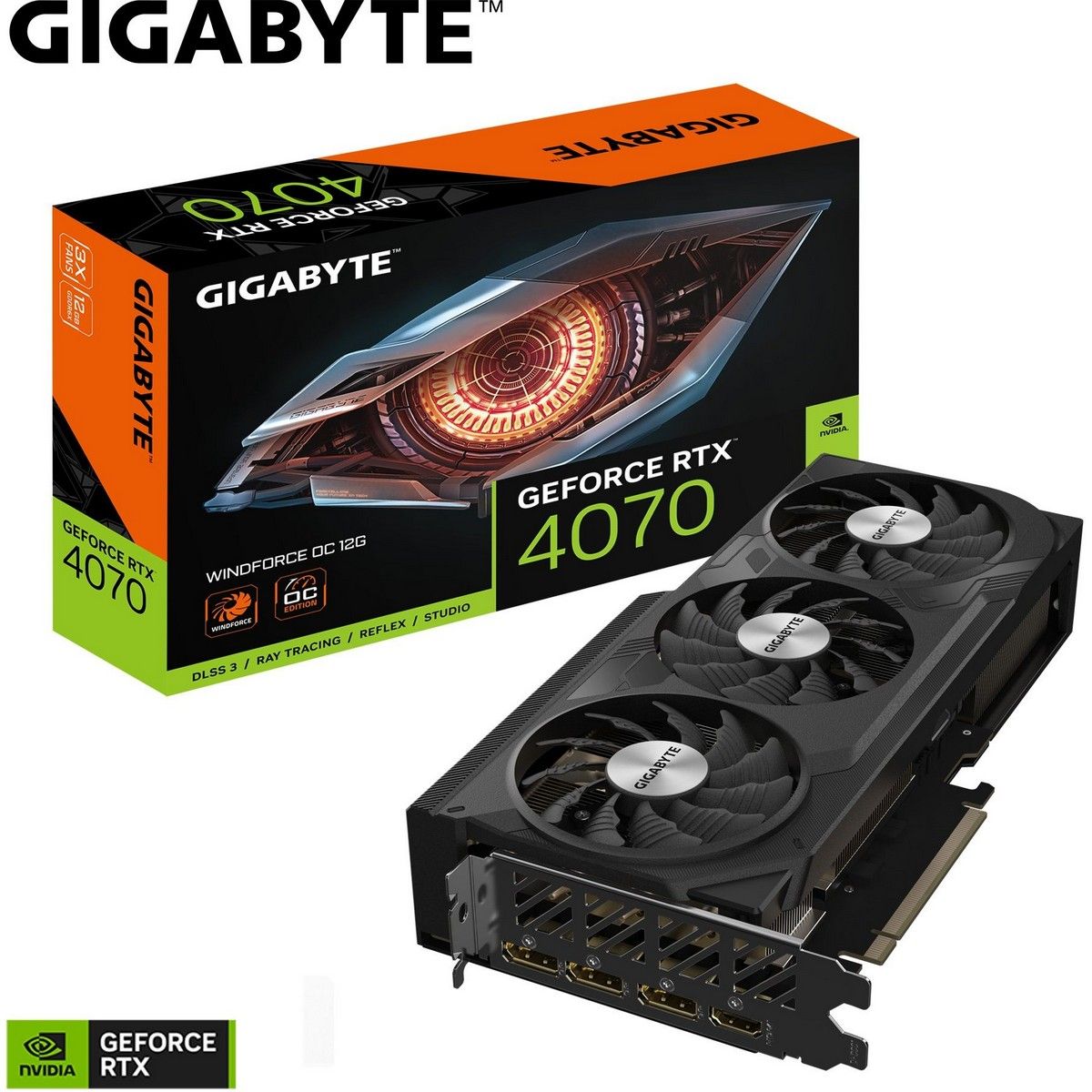 Gigabyte GV-N4070WF3OC-12GD 1.1