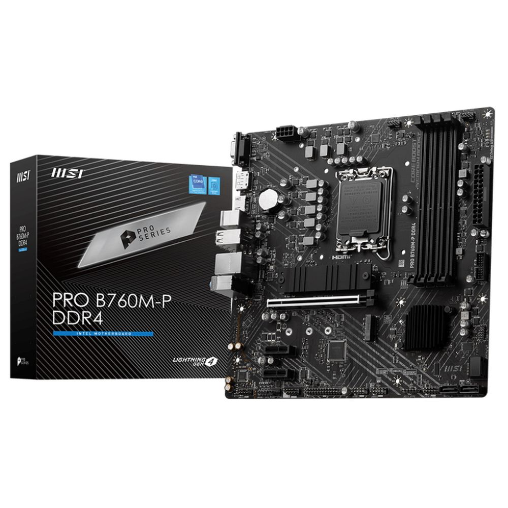 MSI PRO B760M-P DDR4
