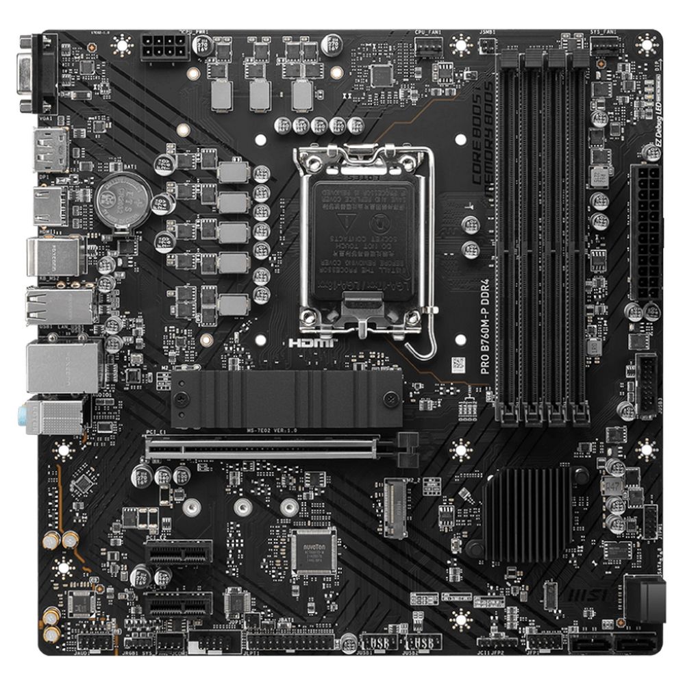 MSI PRO B760M-P DDR4