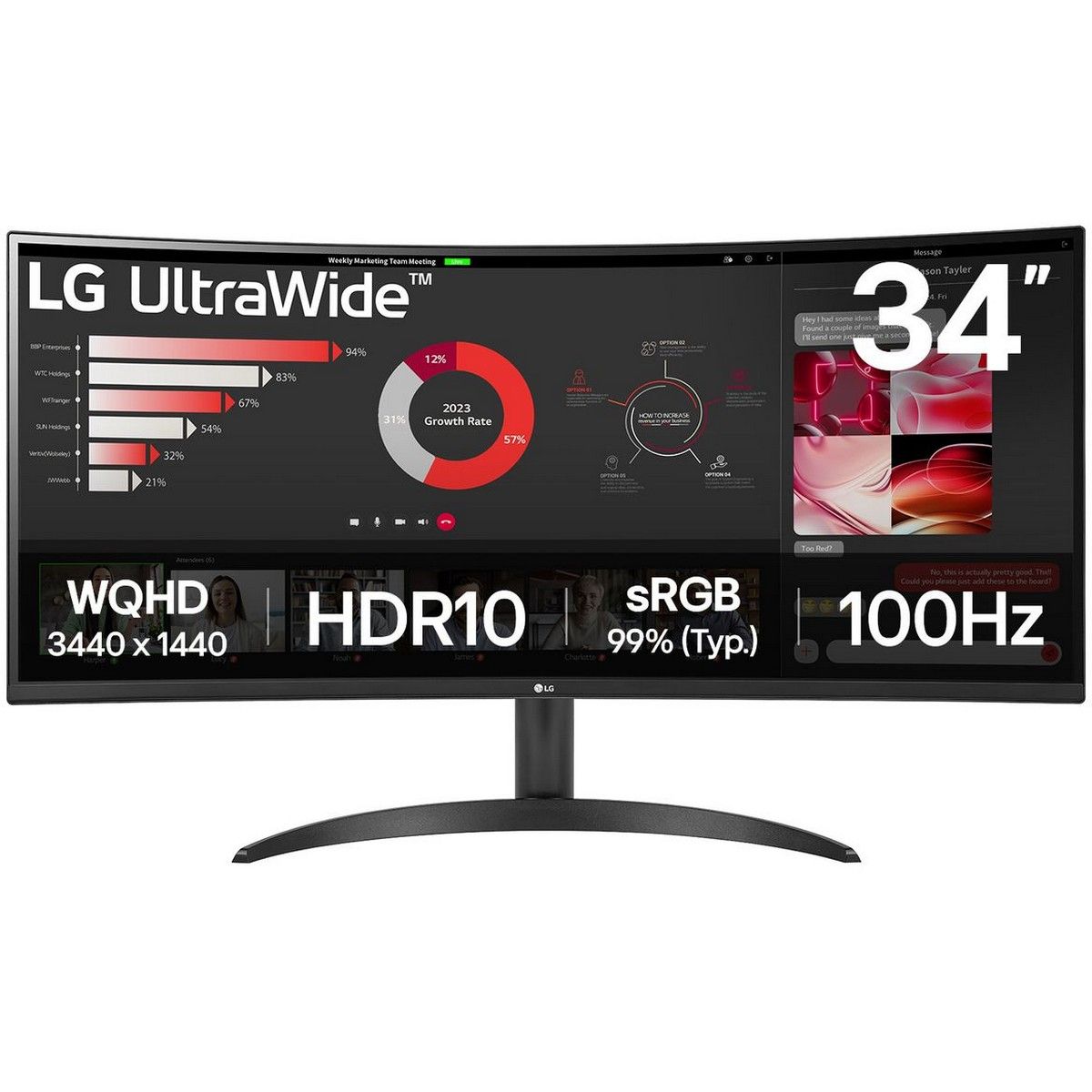 LG 34WR50QK-B